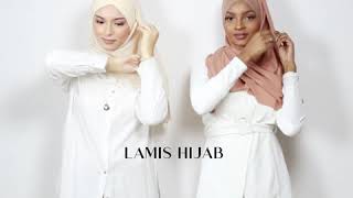 TUTO hijab à enfiler  Lamis Hijab [upl. by Anerbas895]