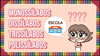 CLASSIFICAÇÃO QUANTO AO NÚMERO DE SÍLABAS  Vila Educativa [upl. by Juliann]