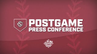 2024 SEC Baseball Tournament  Press Conference South Carolina [upl. by Yllah]