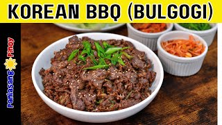 Korean BBQ Easy Bulgogi Recipe [upl. by Ishmul720]