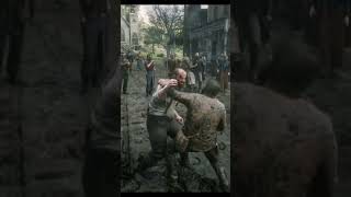 Arthur Morgan Fight with gang leader part 1 [upl. by Ahsaf]