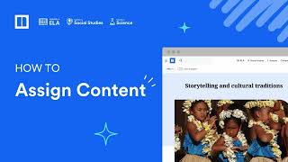 How to Assign Content in Newsela [upl. by Ellehcam]