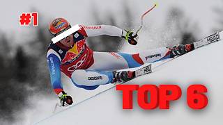 Top 6 Best Downhill Skiers of All Time Kitzbühel [upl. by Etnoj]