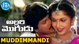 Allari Mogudu Movie  Muddimmandi Video Song  Mohan Babu  Ramyakrishna  Meena [upl. by Ireva122]