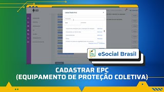 Cadastrar EPCs Equipamento de Proteção Coletiva no eSocial Brasil [upl. by Eus]