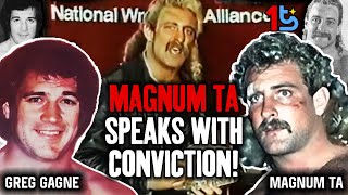 Greg Gagne BREAKS DOWN A Classic Magnum TA Promo [upl. by Keenan]