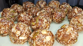 winter special dry fruits ke laddu banane ki recipe  dry fruits laddu [upl. by Alain]