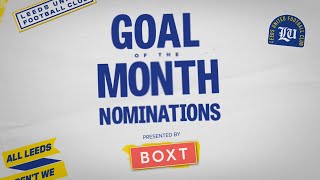 Leeds United Goal of the Month  September 2024 [upl. by Schlenger]