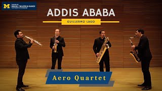 Aero Quartet performs Addis Ababa from Ciudades by Guillermo Lago [upl. by Longmire256]