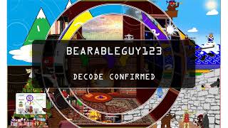 BEARABLEGUY123 DECODE CONFIRMED part 1 [upl. by Kroo]