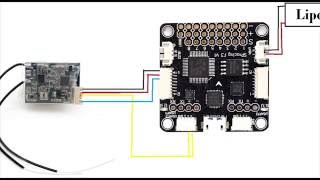 Quick Setup  sp racing f3  XSR  sbus with telemetry from Banggood [upl. by Eremahs233]