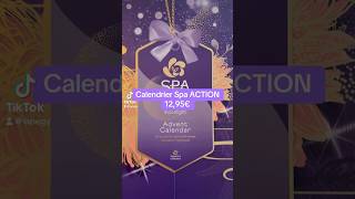 ACTION Calendrier Spa ✨ calendrierdelavent2021 shortvideo [upl. by Dyanne]