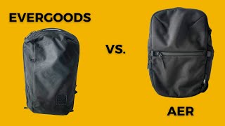 Evergoods CPL24 V3 vs Aer City Pack Pro  Which EDC Bag is Best for You [upl. by Lorrin]