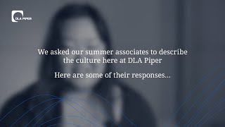 Summer Associates DLA Pipers Culture [upl. by Seaton]