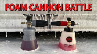 FOAM GUN BATTLE  MTM PF222 vs MJJC PRO [upl. by Lareneg]