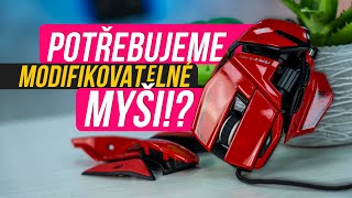 Modifikovatelná myš Mad Catz RAT 8 ADV Stejný punk žádné inovace RECENZE  1390 [upl. by Serene175]