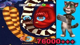 🥳 76000  high score 👑 ❤ ARYU space trails games 🔥Killing 2 King💥my talking tom 2💕 [upl. by Laertnom8]