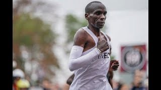 HAIL THE KING Eliud Kipchoge makes history [upl. by Lertnom]