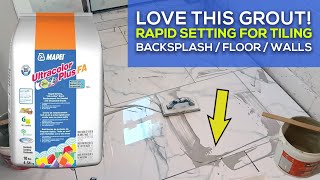 MAPEI Ultracolor Plus Grout Review  How to Grout Floor amp Wall Tiles Mini Guide [upl. by Atima]