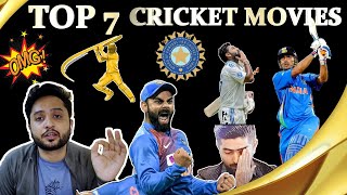 🏏 Top 7 Cricket Movies That Will Inspire Every Cricket Fan 🎬  MustWatch List for Sports Lovers [upl. by Bogart]