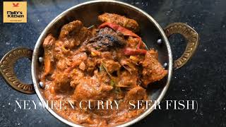 Kerala Style Neymeen Curry Recipe Seer Fish Curry [upl. by Harhay468]