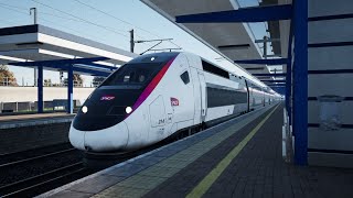 TGV Duplex 200 CM Train Sim World 4 PS5 [upl. by Yenaj460]