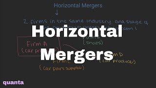 Horizontal Mergers Advantages disadvantages amp examples [upl. by Gombach]