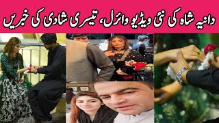 Dania Shah New Viral video with famous TikToker Shahzaib  3rd Marriage of Dania Shah [upl. by Sunny]