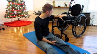 Paraplegic Floor Transfer [upl. by Eidnak]