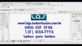 Wilcom Designer Letras conhecendo algumas ferramentas importantes [upl. by Doughty]