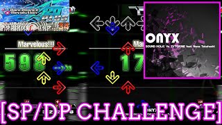 【DDR GPA20 PLUS】 ONYX  SOUND HOLIC Vs ZYTOKINE feat Nana Takahashi SPDP CHALLENGE 譜面確認 Play [upl. by Esirec883]