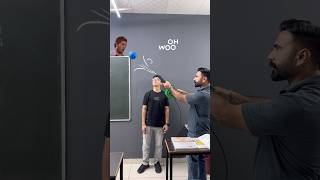 Bernoulli’s Principle Activity Physics Class 11th  Physics Experiment sciencefun [upl. by Ereveniug571]