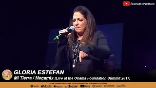 Gloria Estefan • Mi Tierra  Megamix Live at the Obama Foundation Summit 2017 [upl. by Nilyac]