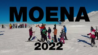 Skiing in Moena Italy 2022 Alpe Lusia Predazzo Cavalese [upl. by Resor]