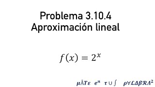 ST 3 10 4 Aproximaciones Lineales y Diferenciales [upl. by Ikeda]