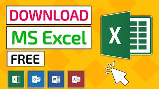 How to Get Excel for free in laptop  download ms excel for laptop [upl. by Atinoj]