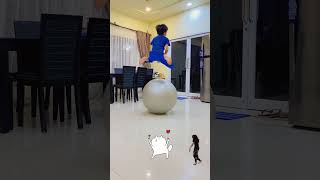 Finding Joy in Stability Fun Exercise Ball Training for Balance [upl. by Pet]