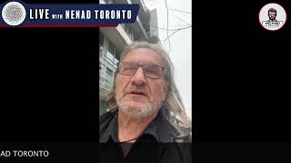 Velimir Abramović sutra na kanalu Nenad Toronto NE PROPUSTITE [upl. by Araihc]