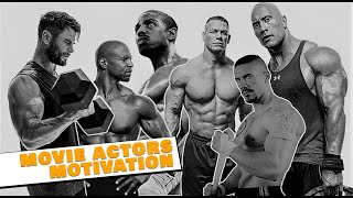 Best Movie Actors In Training  GYM MOTIVATION [upl. by Alston150]