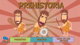 LA PREHISTORIA PARA NIÑOS  Vídeos Educativos para Niños [upl. by Davida]