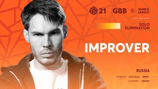 Improver 🇷🇺 I GRAND BEATBOX BATTLE 2021 WORLD LEAGUE I Solo Elimination [upl. by Shipman]