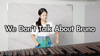 We Dont Talk About Bruno From ENCANTO  Marimba Cover [upl. by Jet854]