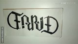 cara bikin AMBIGRAM tulisan bolakbalik di FlipScript [upl. by Bopp711]