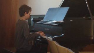 Evan Brezicki performs Leichte Sonate by Beethoven [upl. by Siaht]