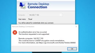 How to Fix Remote Desktop Connection Not Working [upl. by Fiden]