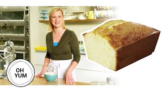 Professional Baker Teaches You How To Make POUND CAKE [upl. by Ecirual]