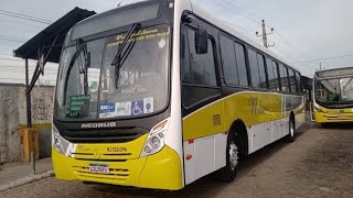 PROTON BUS  Neobus Mega Plus com a quotNovaquot Pintura da Nilopolitana [upl. by Niuq122]