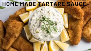 Home made Tartare Sauce  Easy to follow Recipe [upl. by Harat]