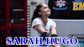 SARAH HUGO Highlights vs SBU  Shakey’s Super League [upl. by Maccarone]