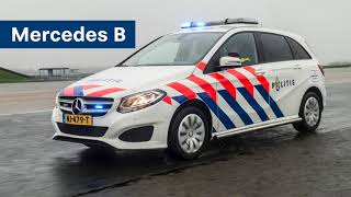 Nieuwe politieautos van Nederland Mercedes Vito en Bklasse [upl. by Neuburger]